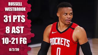 Russell Westbrook scores 31, dishes 8 assists vs. Bucks | 2019-20 NBA Highlights