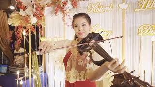 ပန်းချစ်သူ ၊Pan Chit Thu cover by Father \u0026 Daughter (violin performance) Myanmar, Southeast Asian