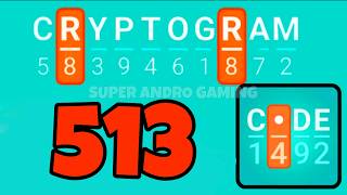 CRYPTOGRAM 513
