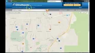 How to use CrimeReports.com