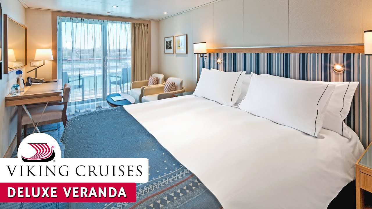 Viking Ocean | Deluxe Veranda Stateroom Walkthrough Tour & Review 4K ...