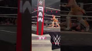 IYO SKY ALMOST UNALIVED HERSELF ON #WWE #RAW horrible botch