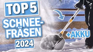 Top 5 AKKU SCHNEEFRÄSEN im Vergleich | 2025 | Beste Akku Schneefräsen