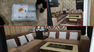 K-Linen Sofa Cover Review || My New Sofa Covers ||Alia Ali