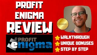 Profit Enigma Review - 🚫WAIT🚫DON'T BUY WITHOUT WATCHING THIS DEMO FIRST🔥