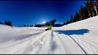 Snowboarding in Kronplatz - Dolomites - Alps (Insta360 x4)