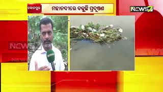 Pollution Rising in Mahanadi In Sonepur