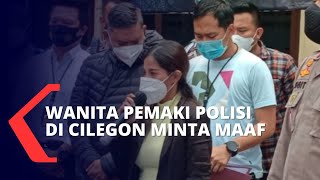 Wanita Viral yang Memaki Petugas di Pos Penyekatan Cilegon Sampaikan Permohonan Maaf