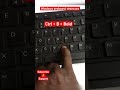 Ctrl + B | windows keyboard shortcuts #techpandian #shorts #youtubeshorts #trending #windows