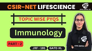 Immunology PYQs Practice || CSIR-NET LIFESCIENCE #apnasapnajrf