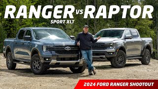2024 Ford Ranger Sport XLT vs Ranger Raptor