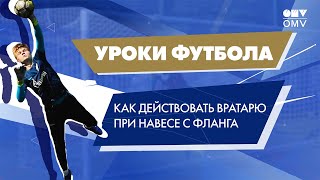 Уроки футбола от «Газпром»-Академии: действия вратаря при навесе с фланга