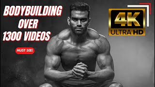 Over 1300 4k Body Building Videos with a Nice Background Music