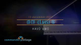 Coco Classics 13 december 2017 Commanderij college Havo Vwo