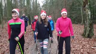 Aktywni Plus - Mikołajkowy Rajd Nordic Walking