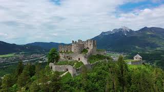 Drone of Ehrenberg Castle - Austria - June 2019