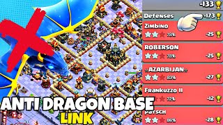 ANTI DRAGON INVISIBLE TH17 LEGEND BASE LINK | TH17 WAR BASE LINK | TH17 LEGEND BASE LINK | COC