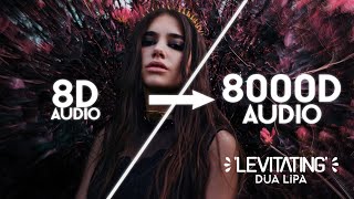 Dua Lipa - Levitating [8000D AUDIO | NOT 8D/16D] | Use Headphones 🎧