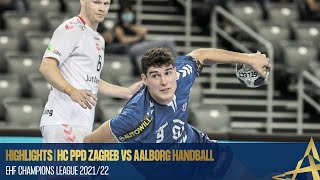 HIGHLIGHTS | HC PPD Zagreb vs Aalborg Handball | Round 1 | EHF Champions League 2021/22