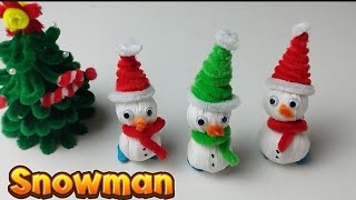 สอนทำสโนแมน แบบง่ายๆ l Easy Snowman