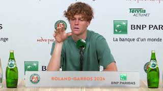 Tennis - Roland-Garros 2024 - Jannik Sinner number one world : “Success will not change who I am”