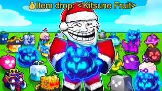 Spinning 1000 FRUITS To Get The Kitsune Fruit..