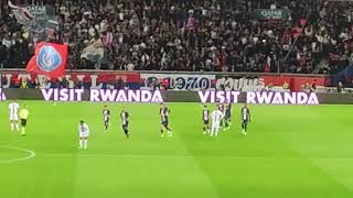 PSG VS OGC Nice - 2 - 1 - But coup franc Lionel Messi - Goal - Ligue 1 - PARC DES PRINCES - Ovation