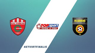 TOPsport futsal A lyga | 1/4 | „Gargždų Pramogos“ – „Akmenės kraštas“ | Apžvalga