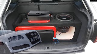 Audi A3 With Bassface XPL12.1 Subwoofer