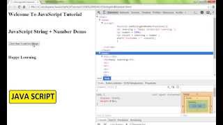 ADDING STRING AND NUMBER IN JAVASCRIPT DEMO