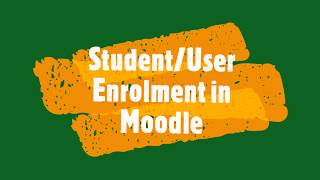 Self Enrollment for students in Moodle