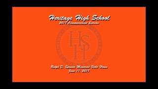 2017 HHS Commencement Exercises