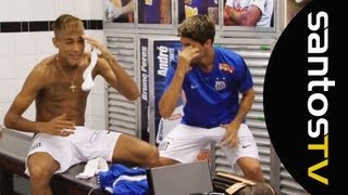 Argentinos ensinam Neymar a dançar a Cúmbia!