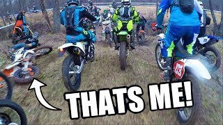I GOT RAN OVER! | First RACE EVER!