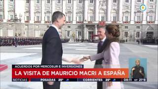 TV Pública Noticias - Comenzó la visita oficial de Macri a España