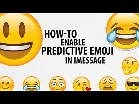 How To Enable Predictive Emoji in iMessage How To Enable Predictive Emoji in iMessage