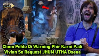 Bigg Boss 18 Live | Midnight Chum Pehle Di Warning Phir Karni Padi Vivian Se Request BB18