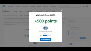 Create a Quick Cadence | Quick Cadences for Sales Teams - Trailhead Salesforce #2024