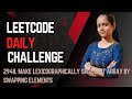 Leetcode | 2948  Make Lexicographically Smallest Array by Swapping Elements  | Java | Sorting