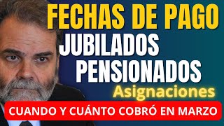 ✅ Estos serán los nuevos montos en marzo 2025/JUBILADOS-PENSIONADOS Y ASIGNACIONES