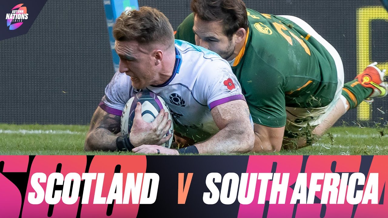 Scotland V South Africa | Extended Match Highlights | Autumn Nations ...