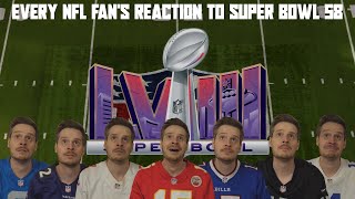 Every NFL Fan's Reaction to Super Bowl 58