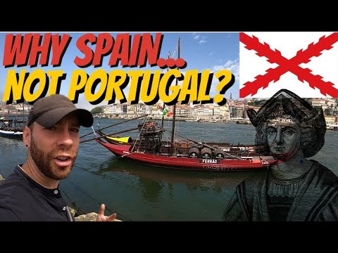 Why did Columbus sail for Spain instead of Portugal?
