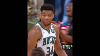 The moment Giannis became the ALL-TIME LEADING SCORER in Bucks HISTORY! 👏👏 | #shorts