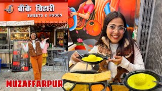 MUZAFFARPUR BANKE BIHARI SWEETS \u0026 FOOD | ALICE SWIFT VLOGS