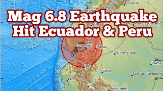 Strong Magnitude 6.8 Earthquake Hit Ecuador And Peru,Transform Fault, Accretionary Wedge, Tectonics