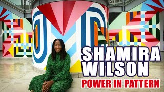 Shamira Wilson: Minimal Abstract Artist (master of pattern)