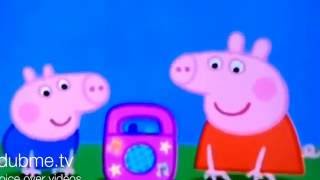 Peppa listens to the duck song remix