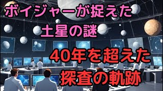 ボイジャーが捉えた土星の謎：40年を超えた探査の軌跡