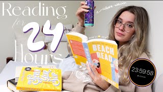 HOW MANY BOOKS CAN I READ IN 24 HOURS?📖😴 - A Cozy Fall Reading Vlog🍂✨
